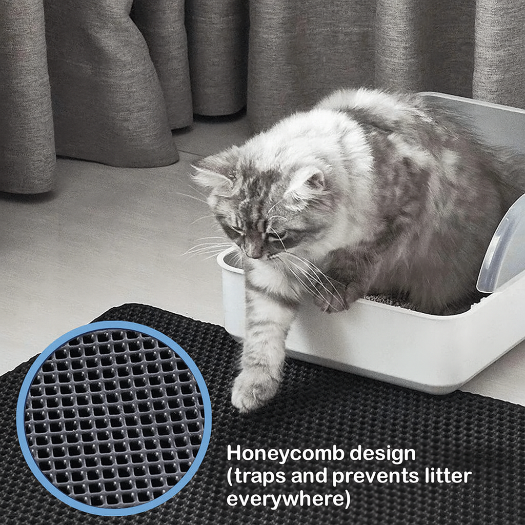 Cat litter mat