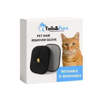 Pet hair remover glove